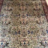 Tapis persan décor cavaliers