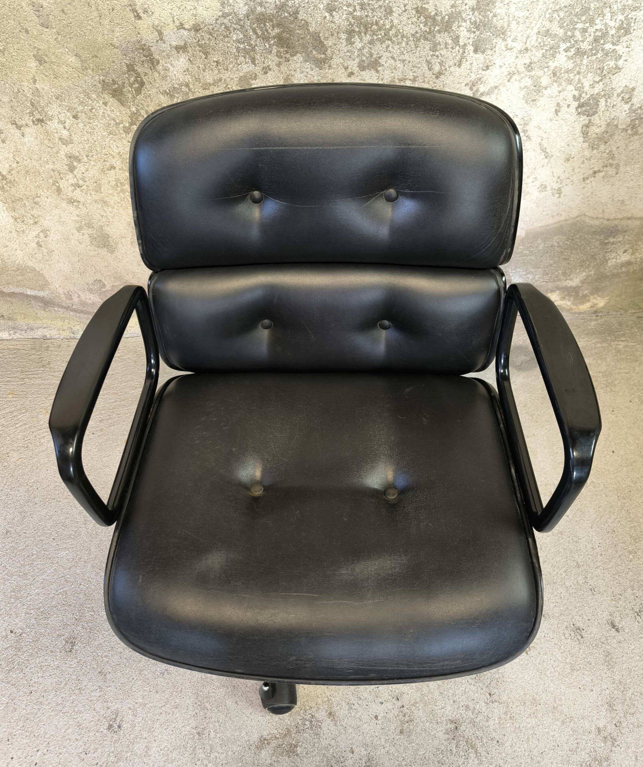 Vintage office chair by Ico Parisi for MIM Roma