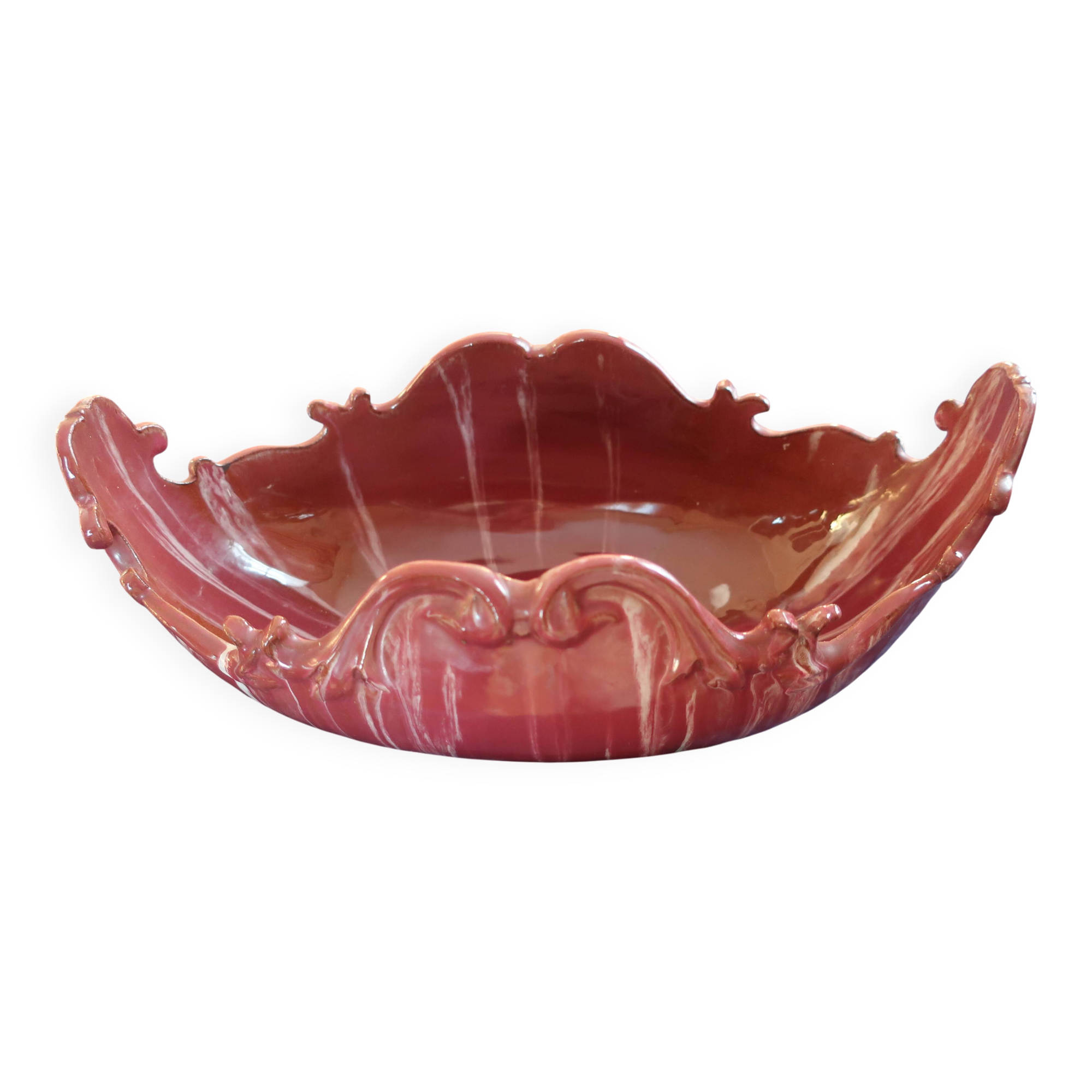 Clément MASSIER Burgundy Colour Planter Golfe Juan