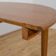 Mid-century round teak extendable dining table from Skovmand & Andersen, Denmark, 1960s