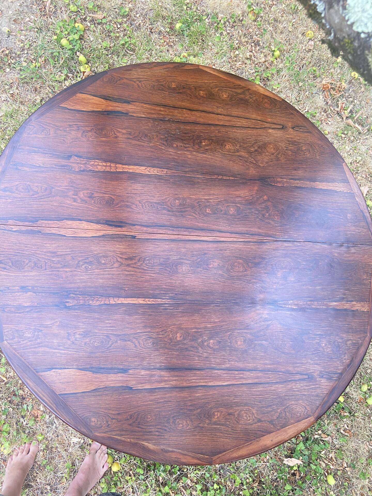 Table à manger scandinave palissandre de Rio