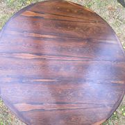 Scandinavian dining table in Rio rosewood.