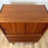 Vintage Scandinavian teak sideboard, 60s