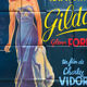 Movie poster "Gilda" Rita Hayworth 120x160cm 1972