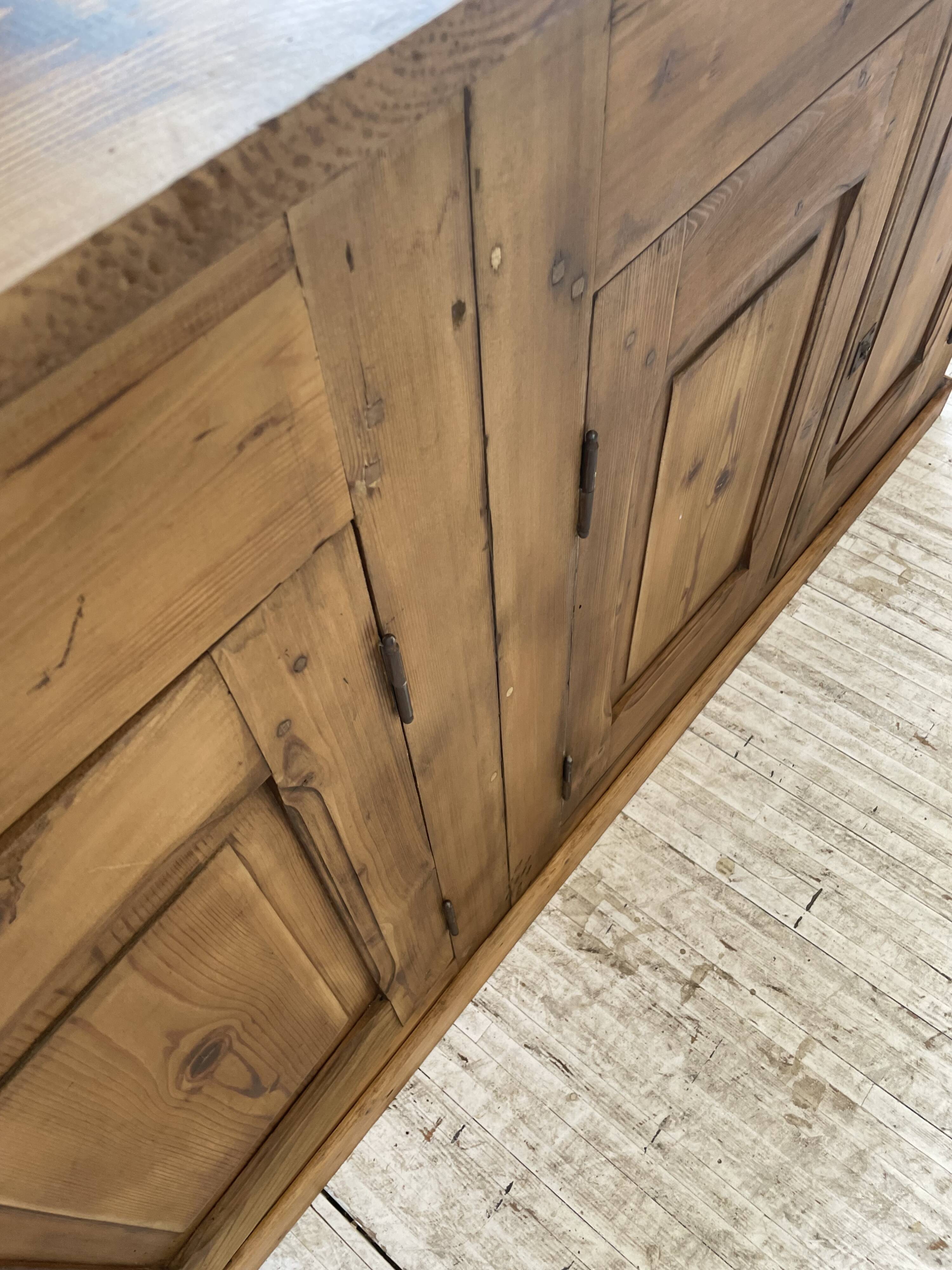 2m pine craft furniture sideboard