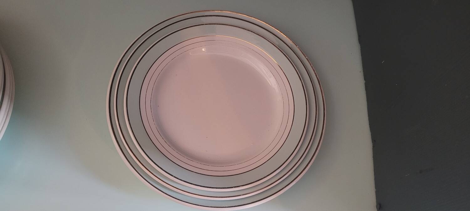 Lunéville plate service