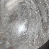 Small Schneider crystal lamp from the 50s