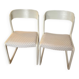 Pair of sled/sled foot chairs