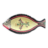 Fish dish signed Henriot Quimper