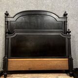 Napoleon III period center bed in lacquered wood circa 1850