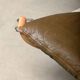 Sigurd Ressell Falcon Chair with Ottoman in brown leather for Vatne Møbler,