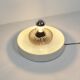 Pair of space age 'spring' wall lamps by elektrofém, hungary, 1970s