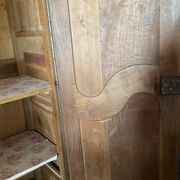 19th century solid cherry wardrobe