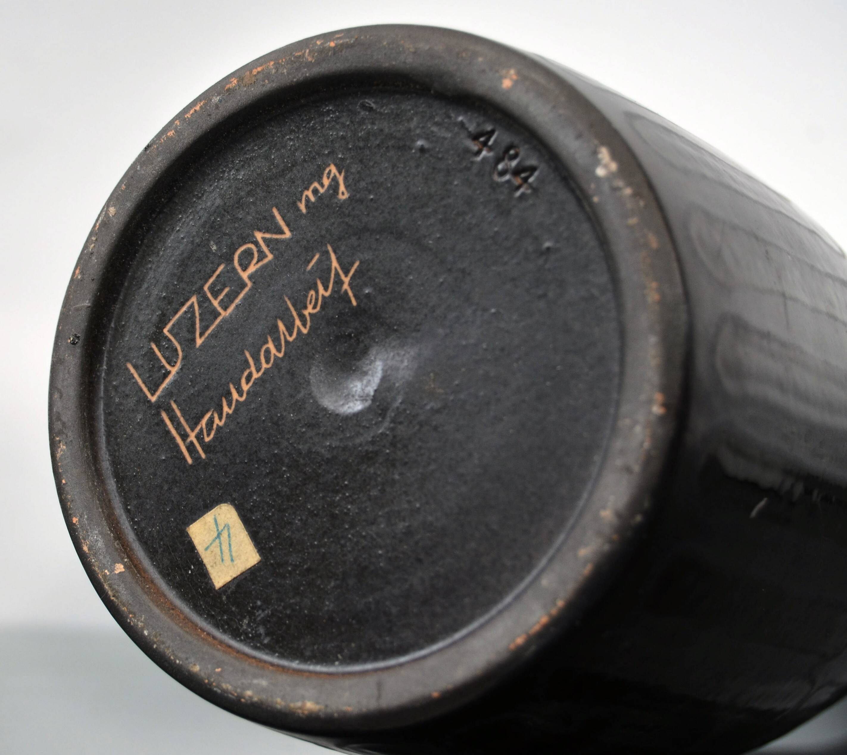 Ceramic Handled Bottle Muller Luzern 484 Swiss