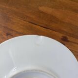 White porcelain flowered cup and saucer