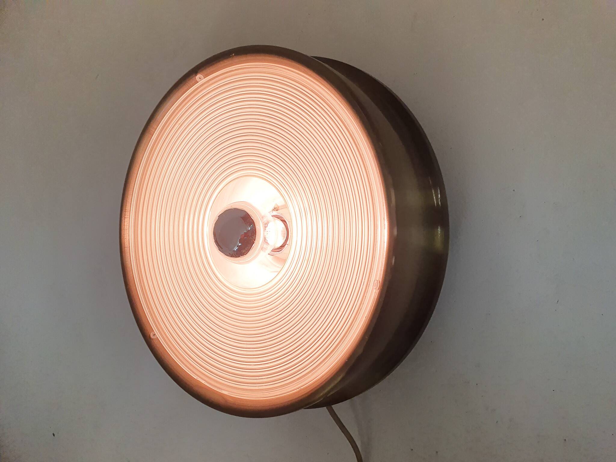 Mid-century wall or ceiling light, Dijkstra, The Netherlands 1950's
