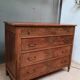Louis XVI chest of drawers in natural wood