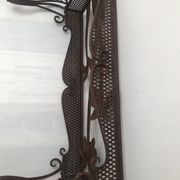 Table basse en fer forgé des années 50-60