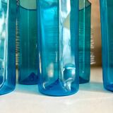 7 verres en verre de Murano par Carlo Scarpa pour Venini, Italie
