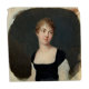 Miniature début XIXe portrait de femme exécuté à la main