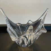 Vide poche vintage en cristal