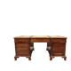 Bureau partenaire en acajou anglais classique