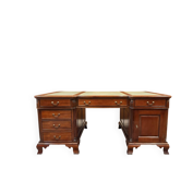 Bureau partenaire en acajou anglais classique