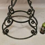 Large wrought iron planter