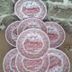 Swiss Landscape dessert plate