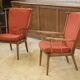 Paire de fauteuils éventail Baumann 1960’s