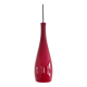 Suspension en verre rouge 'Bang' par Jacob E. Bang pour Fog & Mørup, Danemark 1960's