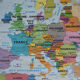 School map poster vintage Europe edition MDI - Old poster