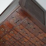 Grande armoire de notaire / classeur en chêne français, années 1920/30