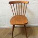 Vintage bistro chair feet compass