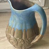 stoneware pitcher signed L.Lourioux circa 1910