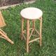 Bar en rotin vintage