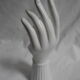 Main baguier soliflore déco vintage rings holder shabby chic