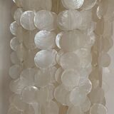 Suspension mother-of-pearl cascade tassel vintage XL