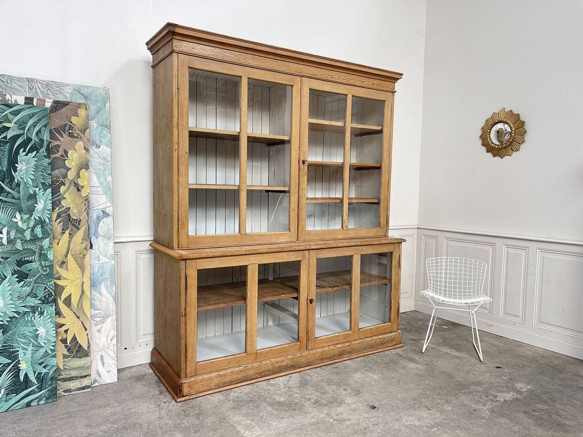 Bibliothèque vitrée 1930