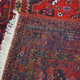 Rug with Mainly Red Tones and Patterns – 217 x 128 cm