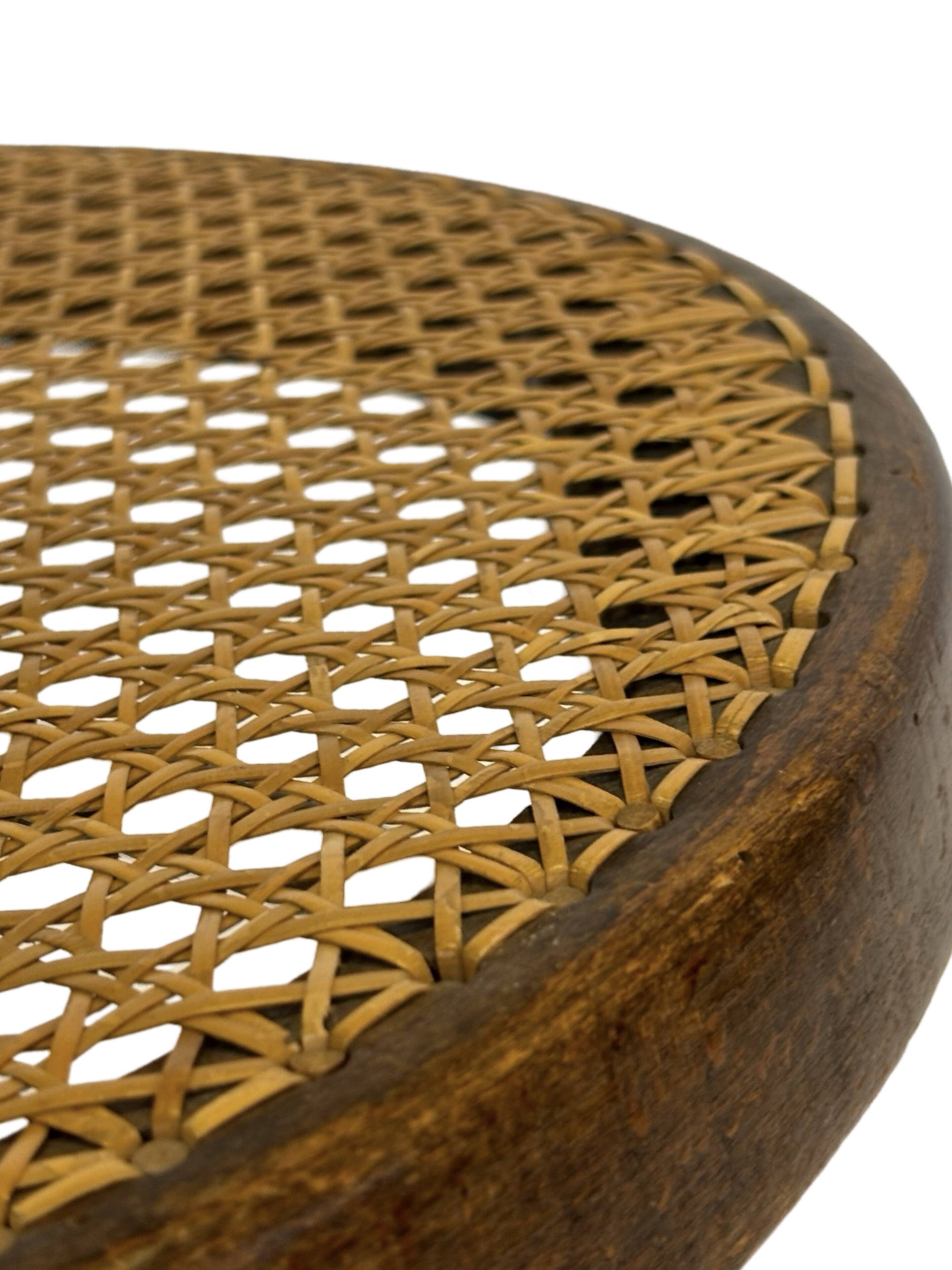 Thonet dining chair model 232, circa 1930 - dining chair with webbing seat