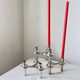 Vintage Stoff Nagel Modular Candle Holder, Iconic German Design, BMF