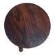 Small Spanish stool in solid oak – circa 1960