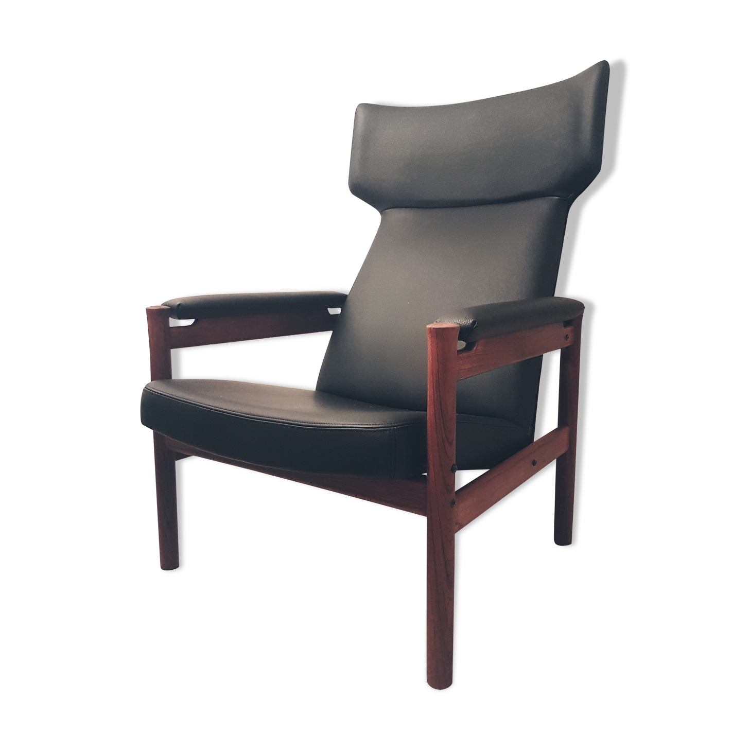 Mid-century model 4365 wing chair by Hansen, Soren for Fritz Hansen, 1960s