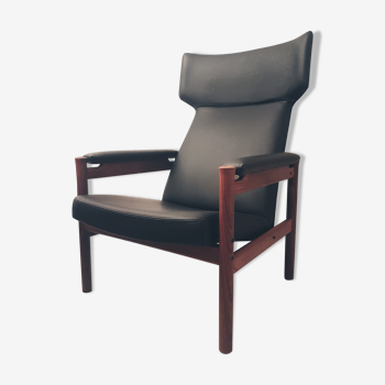 Mid-century model 4365 wing chair by Hansen, Soren for Fritz Hansen, 1960s