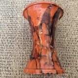 Glazed terracotta vase