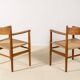 2x Hans J. Wegner CH37 in oiled oak, 1970s Denmark