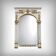 Large trumeau mirror, Directoire style – Early 20th century