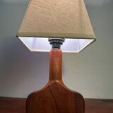 Lampe bois à poser artisanal