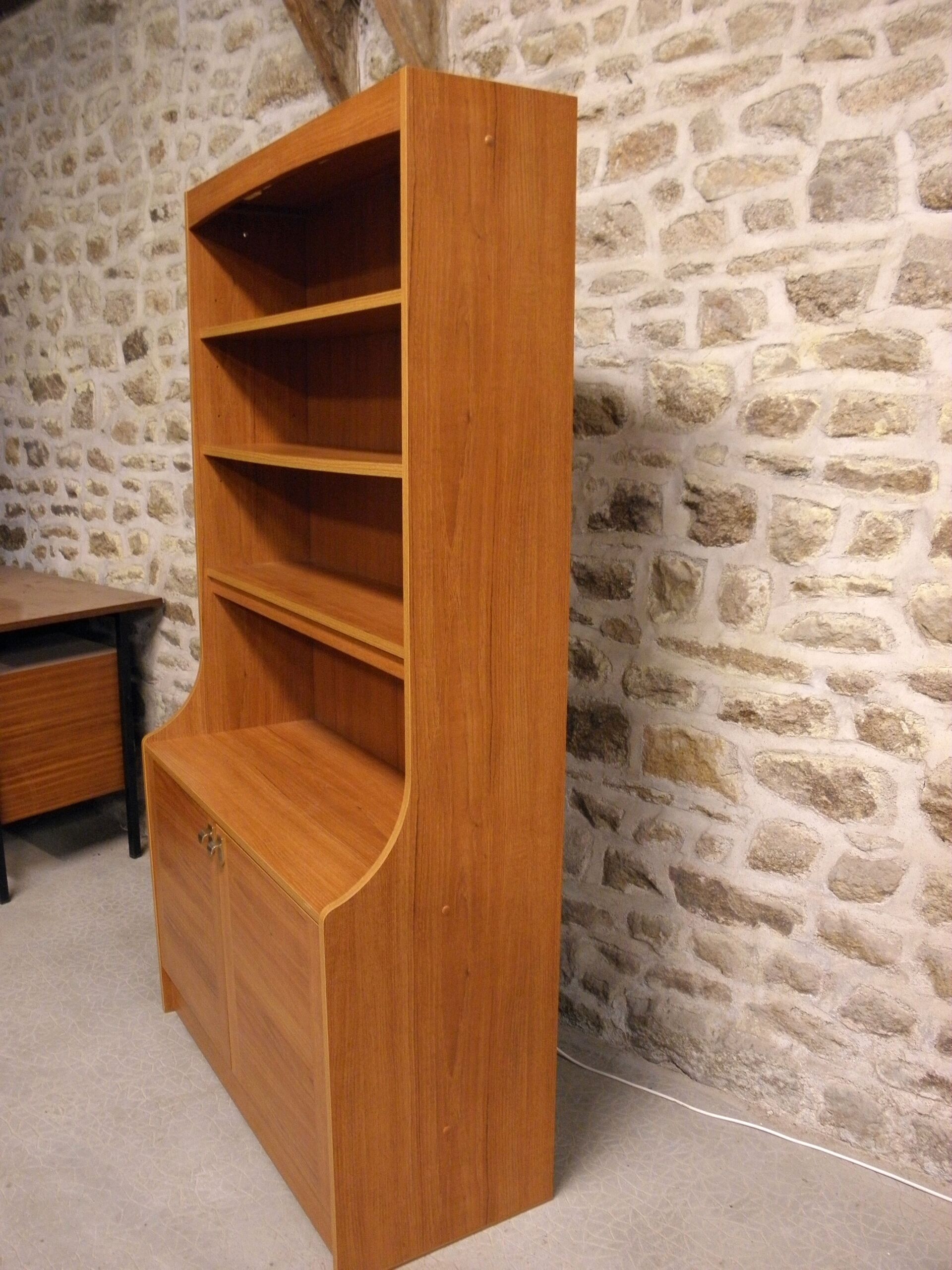 Bibliothèque modulable années 70